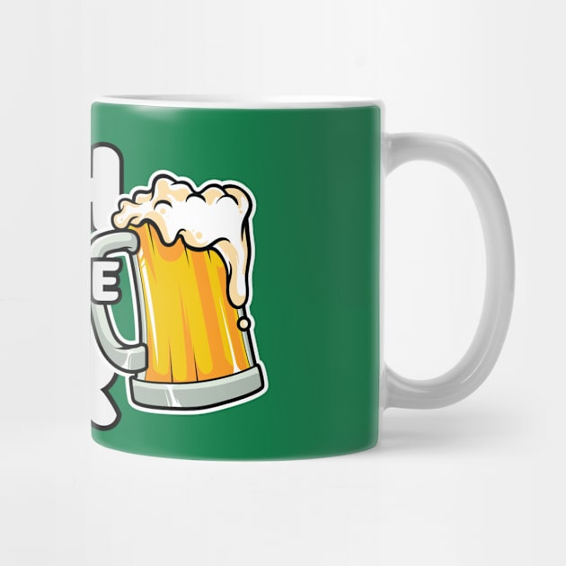 Irish You Were Beer St Patrick's Day by FTF DESIGNS